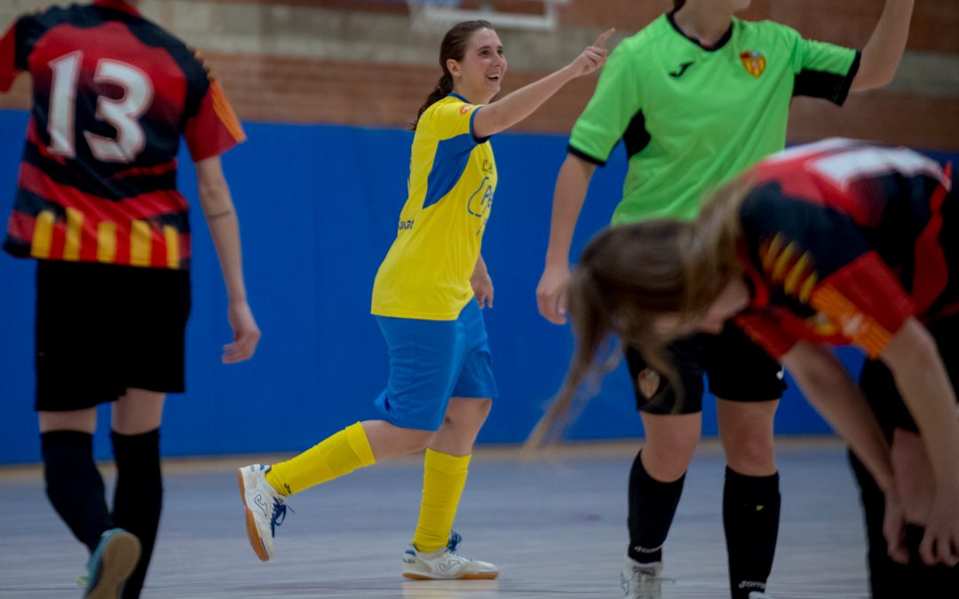 Segona Divisió Femenina (Grup 2). Jornada 17. FS ASSESSORIA PEAR CASTELLDEFELS – CFS EIXAMPLE: 4-2. Brillant victòria en el millor partit de la temporada