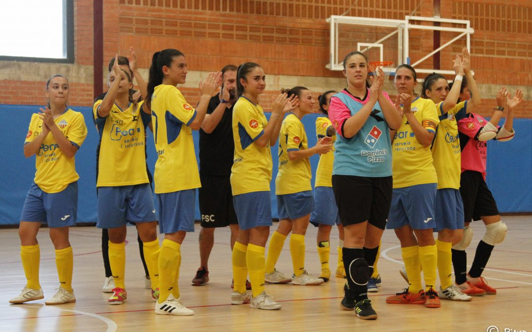 Segona Divisió Femenina (Grup 2). Jornada 10. CE FUTSAL HISPÀNIC ESPORTS VALENCIA – FS CASTELLDEFELS ASSESSORIA PEAR: 0-4. Imparables